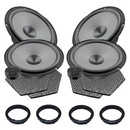 Boxe auto Pachet difuzoare auto Hertz Uno dedicat Skoda Karoq 2017-, RMS 75W