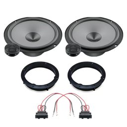 Boxe auto Pachet difuzoare auto Hertz Uno dedicat usi fata Skoda Fabia 2014-2021, RMS 75W