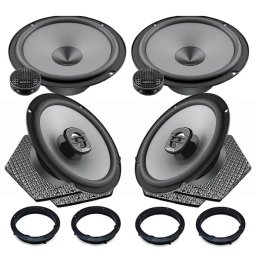 Boxe auto Pachet difuzoare auto Hertz Uno dedicat Skoda Fabia 2014-2021, RMS 75W