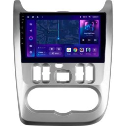 Navigatie Auto M2 Dacia Sandero 1 2008-2012 4+64GB 9" IPS Octa-core 1.6Ghz, Android 4G Bluetooth 5.1 DSP