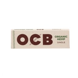 OCB Foite Organic din canepa Single Wide 70mm x50