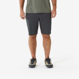 Pantalon scurt Regular Drumeție NH500 Gri Bărbați