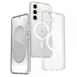 CELLECT magnetic silicon toc Samsung Galaxy S25 FE transparent