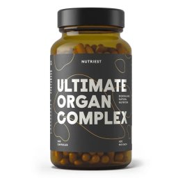 Ultimate Organ Complex - Organe Liofilizate de Vita Grass Fed - Nutriest - 240 capsule