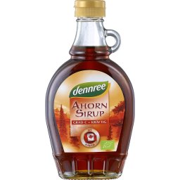 Sirop de artar grad C cu gust intens 250ml Dennree