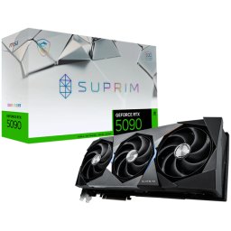 GIGABYTE Video Card NVIDIA AORUS GeForce RTX 5090 MASTER 32G (32GB GDDR7/512bit, PCI-E 5.0, Recommended PSU 1000W, 16Pin Power connector, 3x DP, 1x HDMI) Black