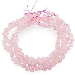 Sirag Cuart roz sfere 10mm, 38cm