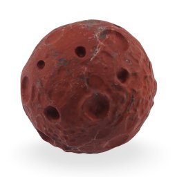Planeta sfera din Jasp rosu - 39mm