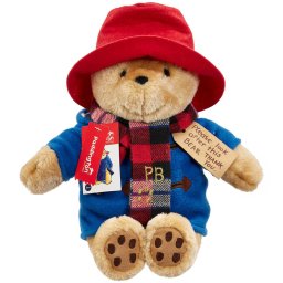 Ursuletul paddington cu fular, 30 cm