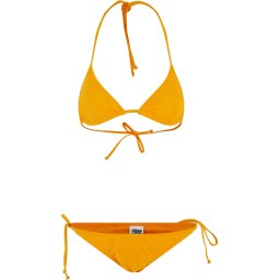 Urban Classics Costum de baie două piese portocaliu deschis