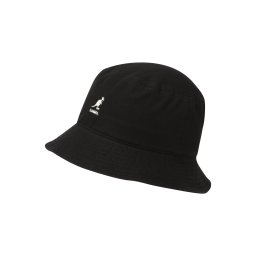 KANGOL Pălărie negru / alb