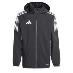 ADIDAS PERFORMANCE Geacă sport 'Tiro 24' negru / alb