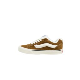VANS Sneaker low 'Knu Skool' maro / negru / alb / alb lână