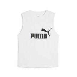 PUMA Sport top 'Ess No. 1' negru / alb