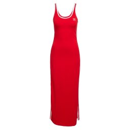 ADIDAS ORIGINALS Rochie 'Adicolor' roșu intens / alb