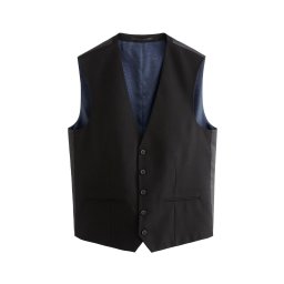 Next Vestă de costum negru