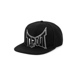 Tapout Șapcă 'Deadwood' negru / alb