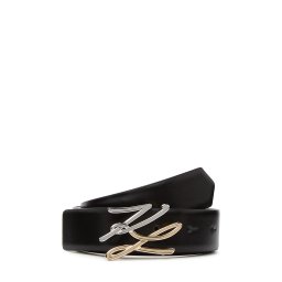 Karl Lagerfeld Curea negru / alb