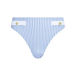 Karl Lagerfeld Slip costum de baie albastru deschis / alb