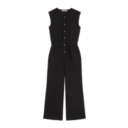 WE Fashion Salopetă negru