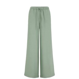 WE Fashion Pantaloni verde mentă