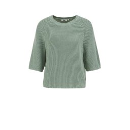 WE Fashion Pulover verde deschis