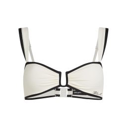 Karl Lagerfeld Sutien costum de baie crem / negru