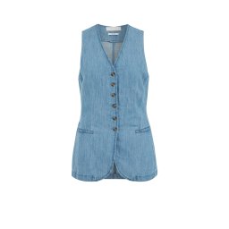 WE Fashion Vestă albastru deschis