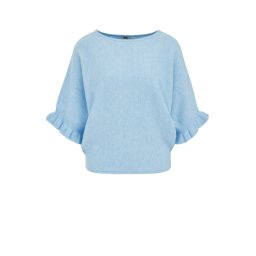 WE Fashion Pulover albastru deschis