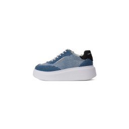 KARL LAGERFELD JEANS Sneaker low 'Anakapri' albastru denim / negru denim