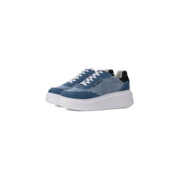 KARL LAGERFELD JEANS Sneaker low 'Anakapri' albastru denim / negru denim