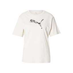 PUMA Tricou funcțional 'ESS' gri / negru / alb lână
