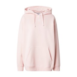 ADIDAS ORIGINALS Bluză de molton 'ESS' roz / alb