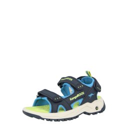 KangaROOS Pantofi deschiși 'K-AS Ture' bleumarin / azuriu / verde măr