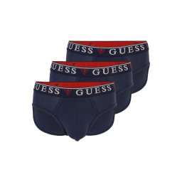 GUESS Slip 'BRIAN HERO' albastru închis / roșu / alb