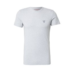 GUESS Tricou 'CALEB HERO' bleumarin / gri deschis