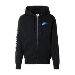 Nike Sportswear Hanorac 'CLUB' albastru / negru