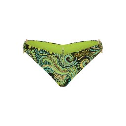GUESS Slip costum de baie 'INES' turcoaz / galben deschis / verde kiwi / negru