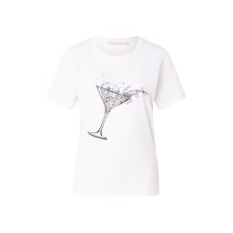 Liu Jo Tricou gri deschis / negru / transparent / alb