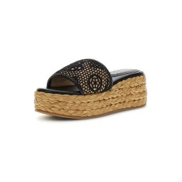 GUESS Saboți 'BINATA' nisipiu / negru
