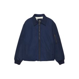 Pull&Bear Geacă de primăvară-toamnă albastru închis