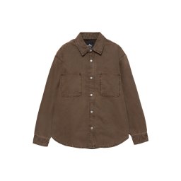 Pull&Bear Geacă de primăvară-toamnă ciocolatiu