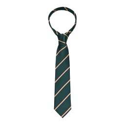 Bershka Cravată bleumarin / galben deschis / verde închis