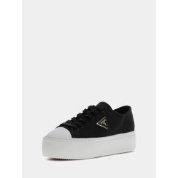 GUESS Sneaker low 'Joezi3' negru / alb