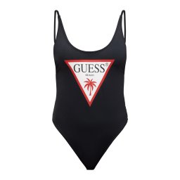 GUESS Costum de baie întreg 'VIOLET' roșu / negru / alb