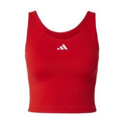 ADIDAS PERFORMANCE Sport top 'Studio All Me' roșu / alb