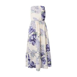 Abercrombie & Fitch Rochie verde deschis / lila / mov închis / alb lână