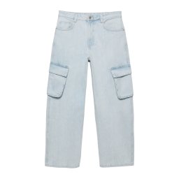 Pull&Bear Pantaloni eleganți albastru deschis