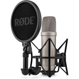 Rode Rode Microphones Microphones NT1-A 5th Gen, Microphone (silver, USB-C, XLR)
