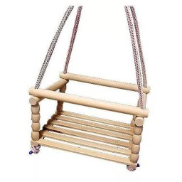 Leagăn din lemn - culoare natural